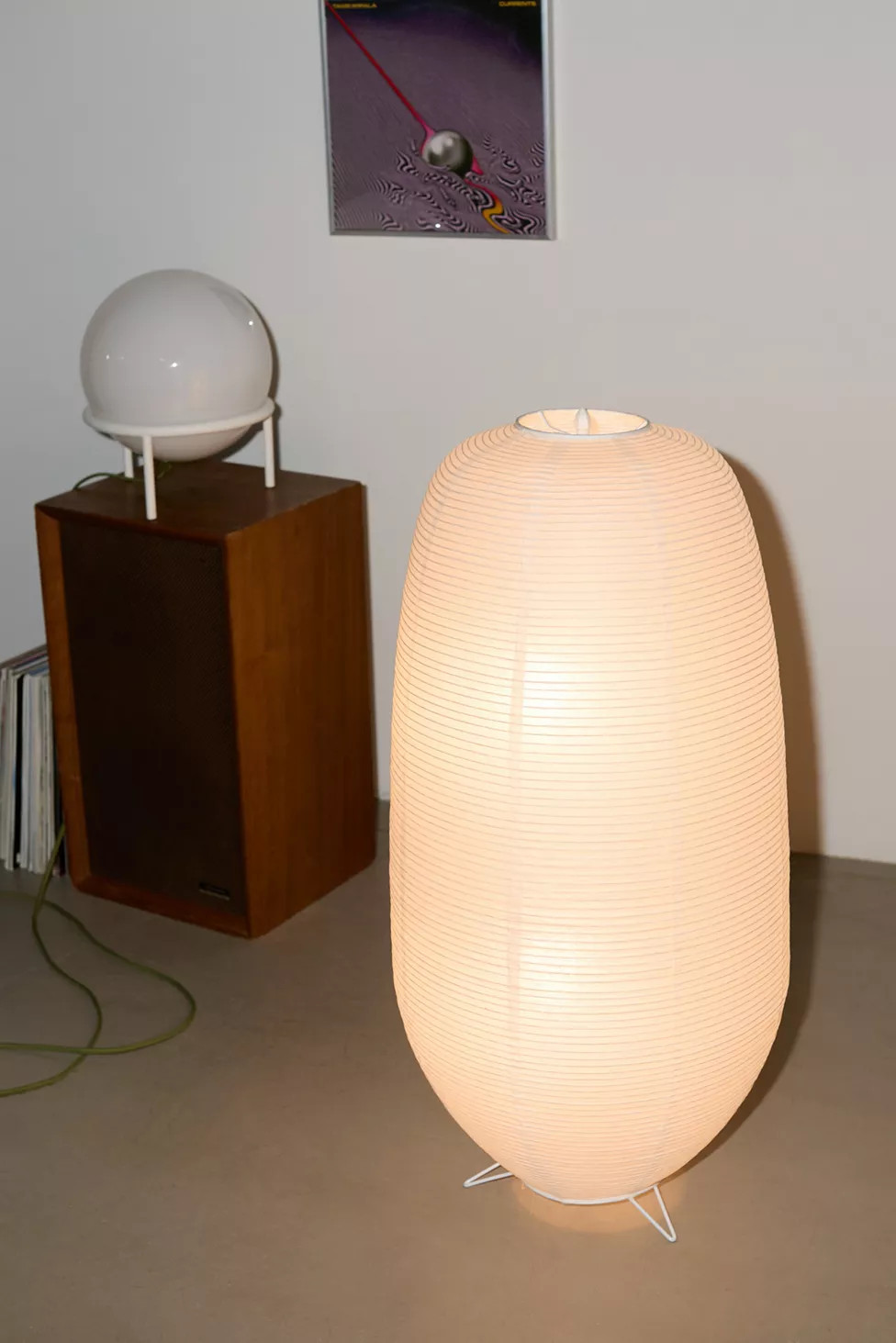 Oliver Paper Lantern Floor Lamp | Urban Outfitters (US and RoW)