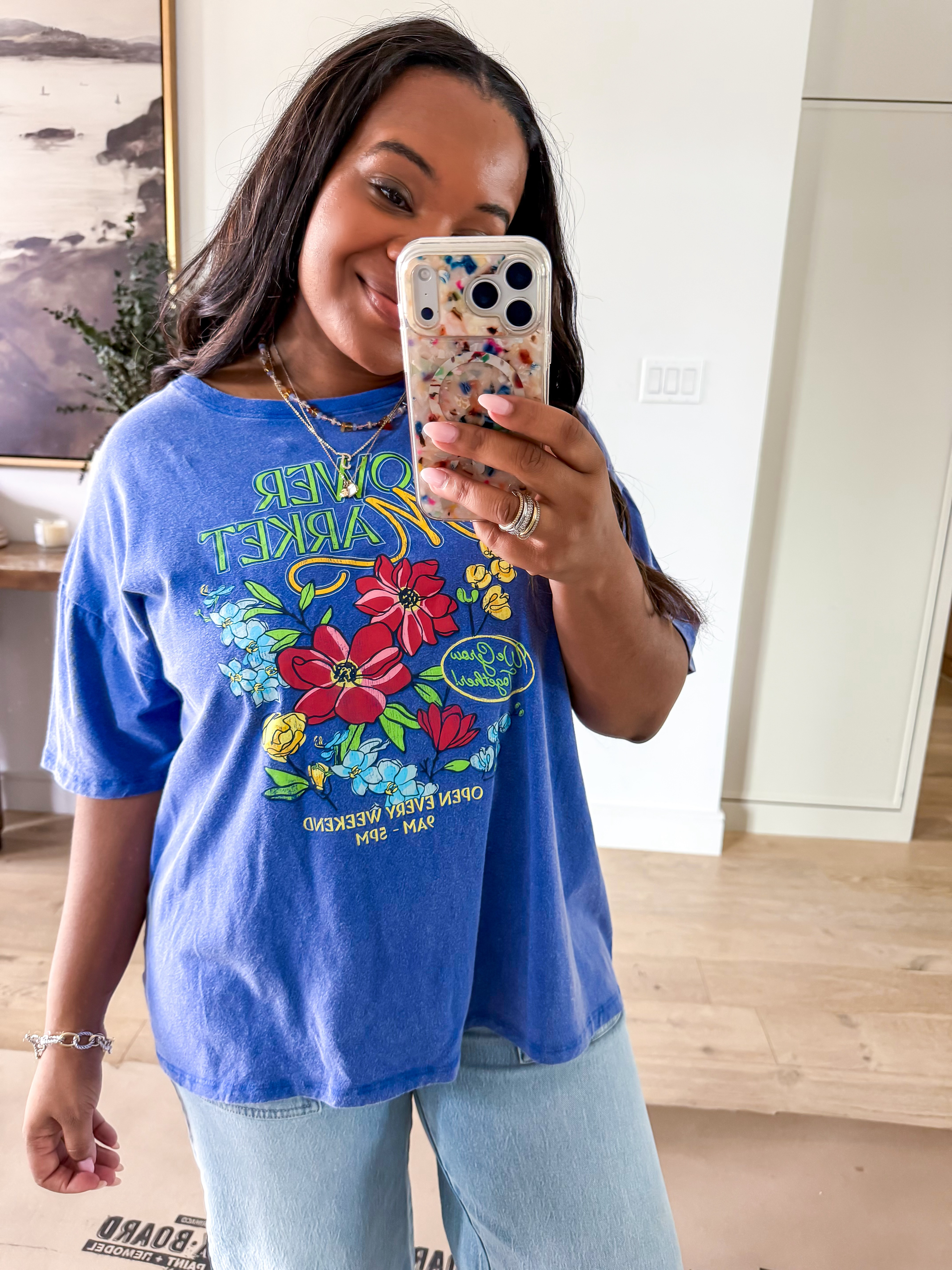 Simple graphic tees from Walmart, on repeat! 

 #LTKdayinmylife #LTKgrwm #LTKootd