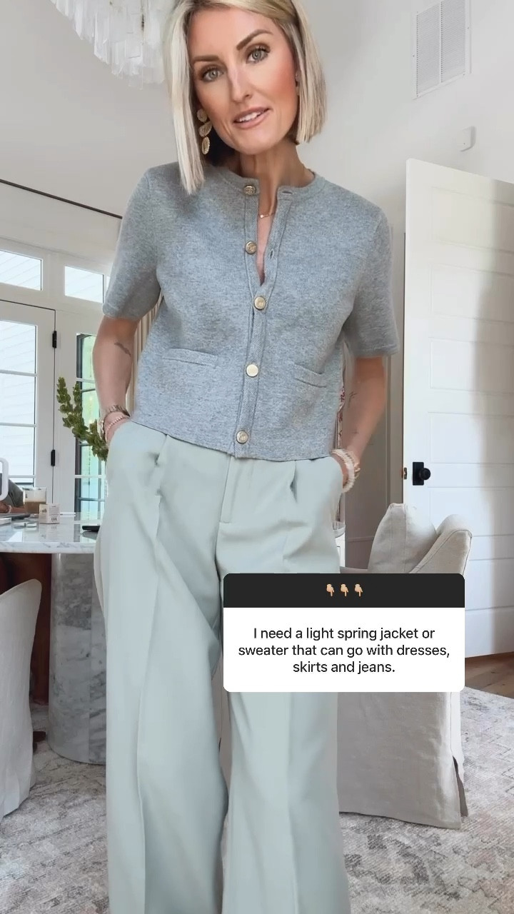 The perfect summer sweater for work on sale 👏🏼 I am wearing an XS and 25 in the pants!

Loverly Grey, workwear 

#LTKstyletip #LTKsalealert #LTKSeasonal