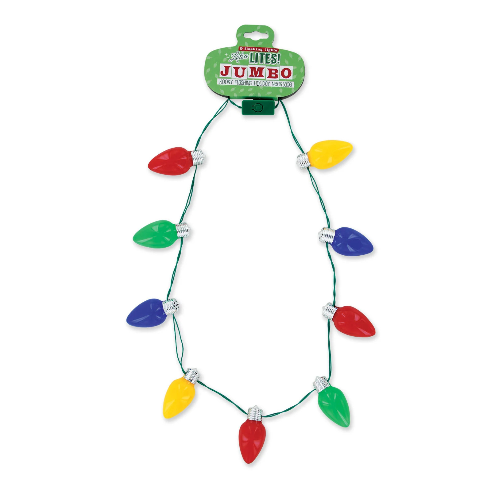 Lotsa Lites! Jumbo Flashing Necklace | JoJo Mommy