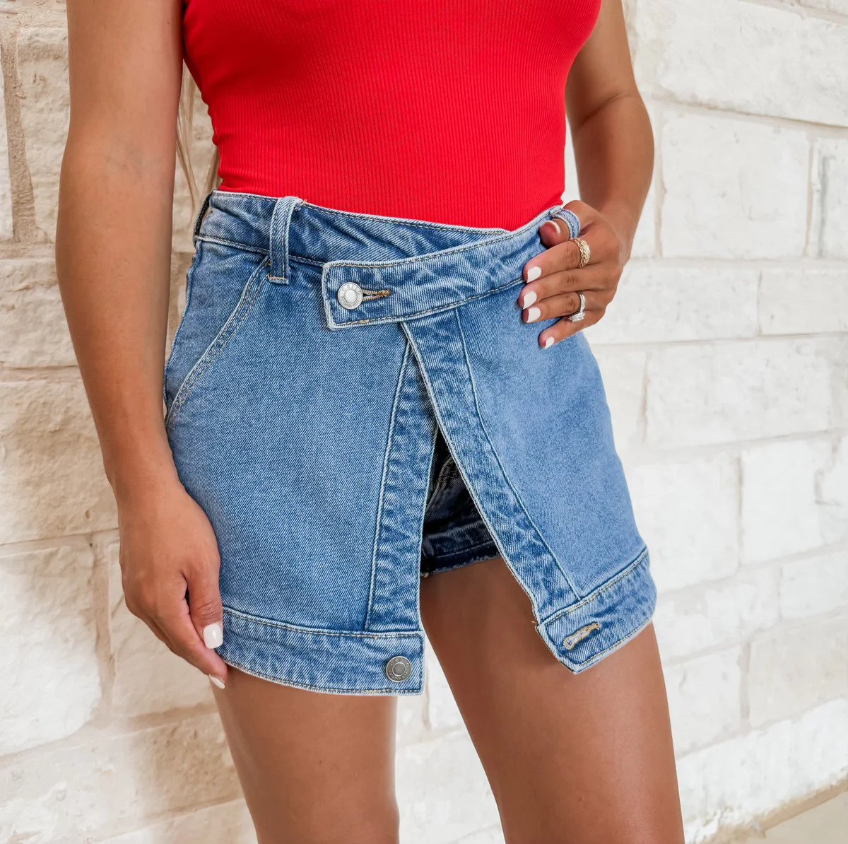 American Dreamin’ Layered Skort | CK Squared Boutique