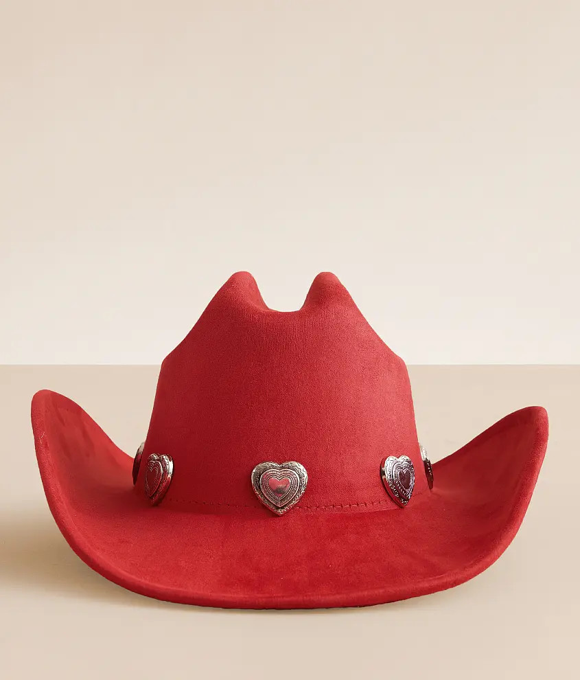Heart Concho Cowboy Hat | Buckle
