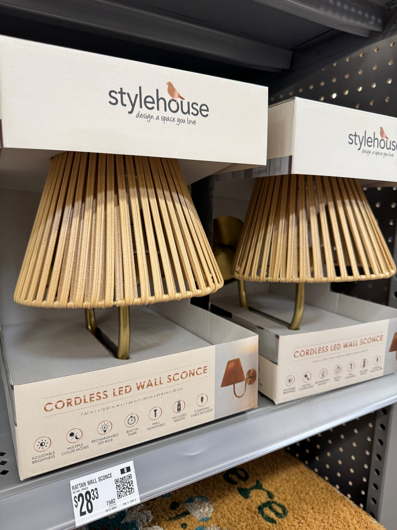 Wireless Sconces for $28?! I’m very tempted to go back tomorrow and get these for the nursery. They would be perfect for a nursery, reading nook, office, or bedside. 

#LTKHome