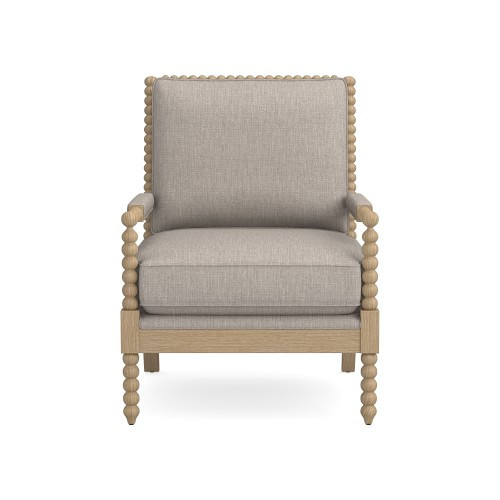 Spindle Chair Stnd Perennials Prf Mlng Wv Light Sand, Natural Leg | Williams-Sonoma