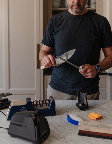 We love product testing at Chris Loves Julia, so let's try out some of the most popular knife sharpeners on Amazon and give them the ol' college try to see which one we like best.

Linked all 7 we tested, but Chris’s favorites are the Work Sharp rolling knife sharpener and the Homly professional electric knife sharpener. 

#LTKhome #LTKfindsunder50 #LTKmens