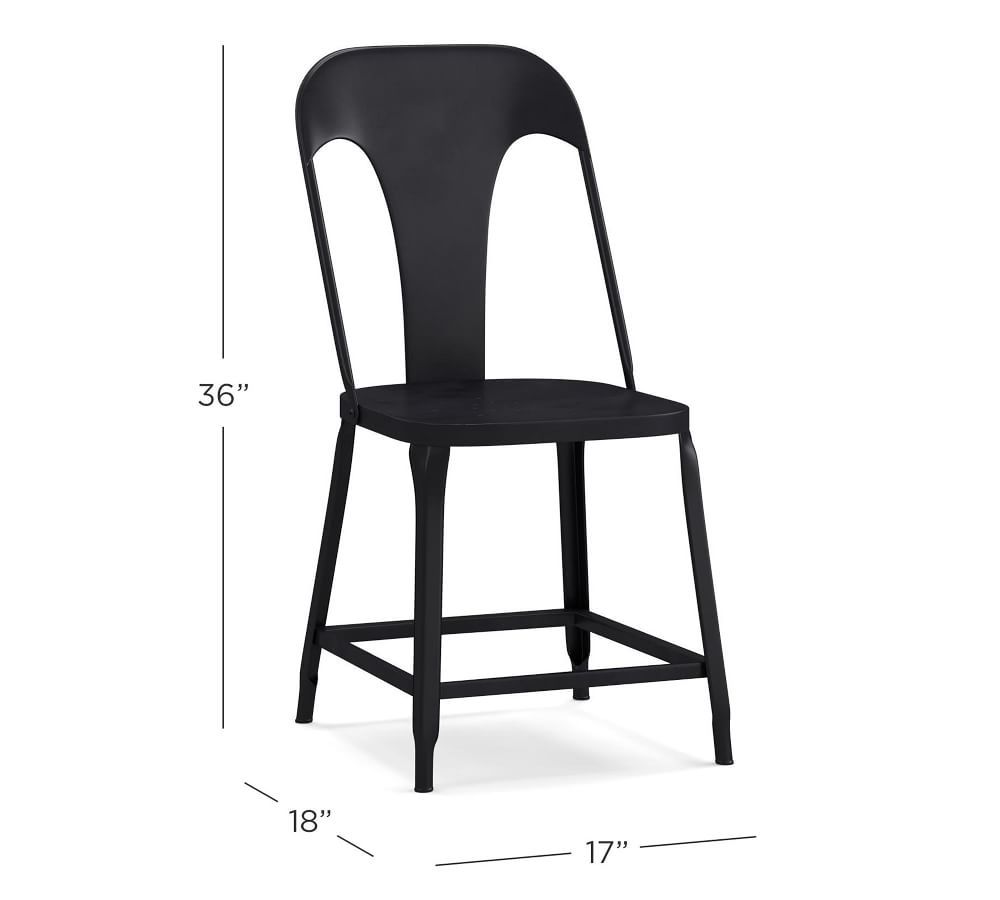 Maxx Metal Dining Chair | Pottery Barn (US)