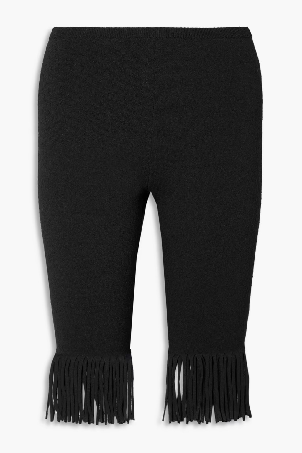 Fringed stretch-knit shorts | The Outnet (US and CA)