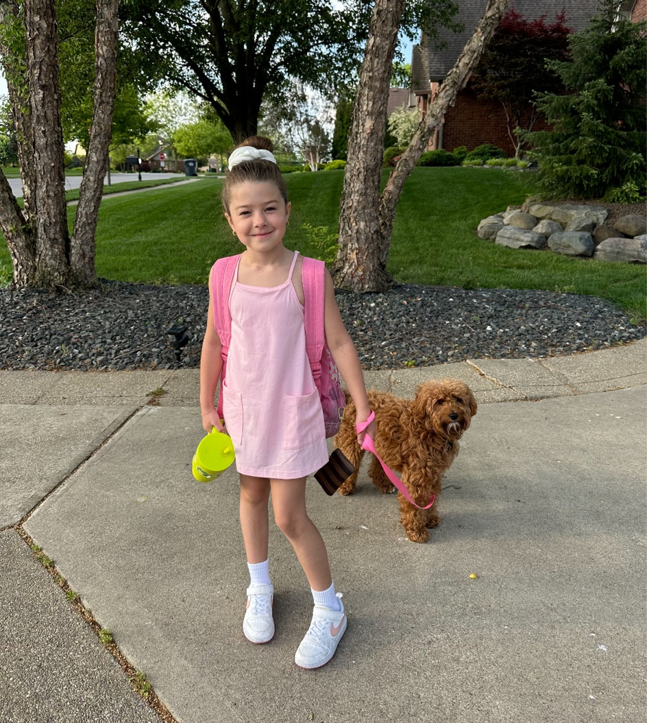 Brookie’s school ootd 

Summer outfit 
Nike 
Tennis dress 
Girls outfit 

#LTKkids #LTKfindsunder50 #LTKstyletip
