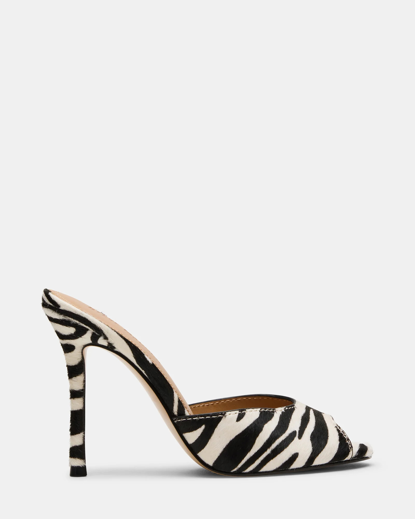 PRIYA Zebra Mule Women's Heel | Steve Madden (US)
