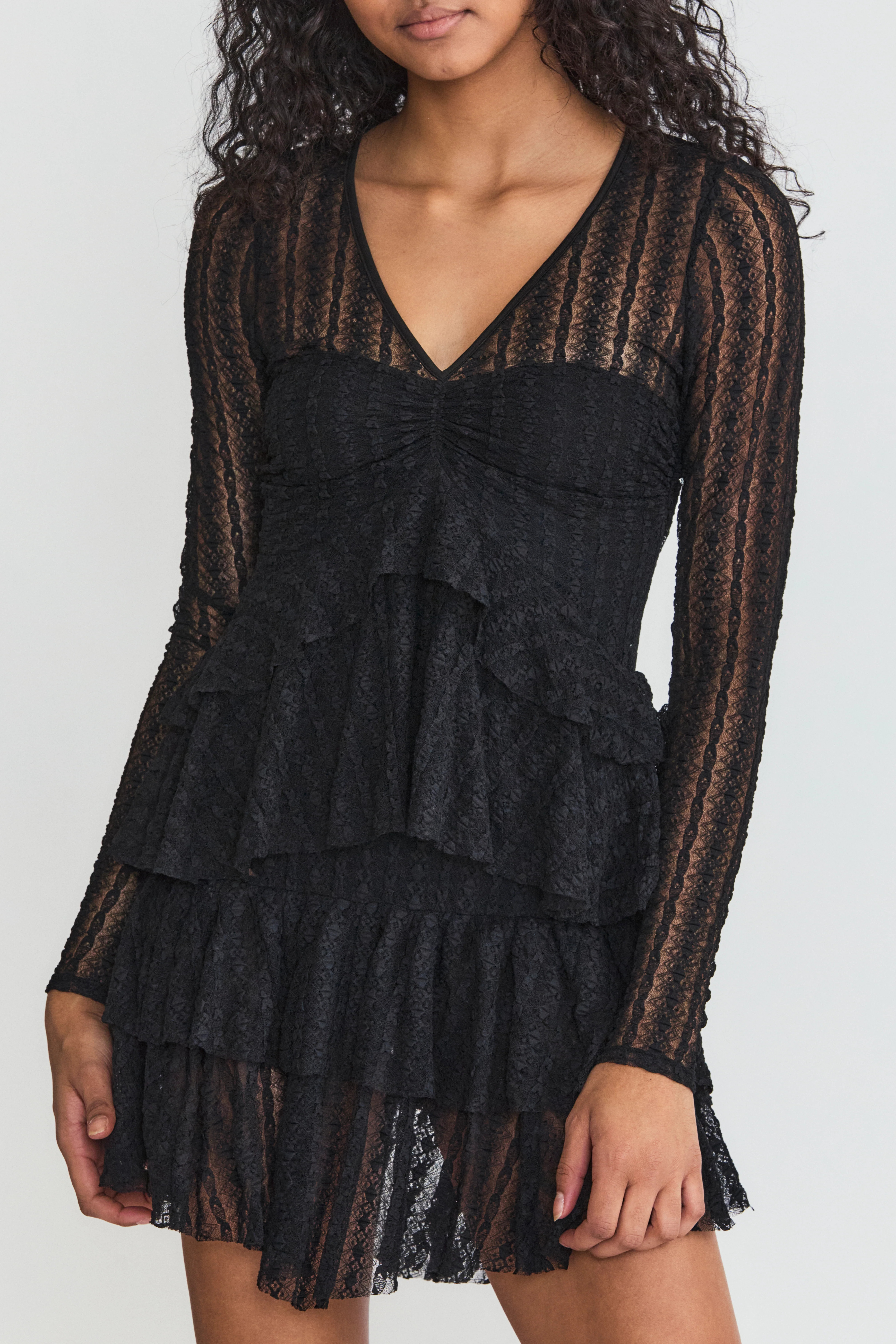 Yana Lace Mini Dress | LOVESHACKFANCY