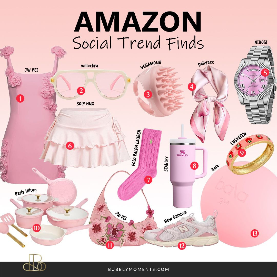 These Amazon social trend finds are everywhere right now ✨ From viral fashion pieces to everyday essentials and must-have accessories, these are the trending finds everyone is adding to cart. Perfect for upgrading your daily routine, refreshing your style, or finding those little things that make life easier and more fun.
Whether you love cozy home finds, cute outfits, beauty favorites, or trendy accessories, this roundup has a little bit of everything. These picks are stylish, practical, and easy to use for everyday life. Save this post for your next Amazon scroll and tap to shop the viral finds everyone is talking about 💕
#LTKStyle #LTKFinds #LTKBeauty #AmazonFinds #TikTokMadeMeBuyIt #AmazonFavorites #ViralFinds #TrendingNow #AmazonMustHaves #OnlineShopping #DailyFinds #MustHaveItems #TrendingProducts #FashionFinds #HomeFinds #BeautyFinds #LifestyleFinds #AmazonDeals #InternetFamous #ViralProducts #ShopWithMe #AmazonTrend 

 