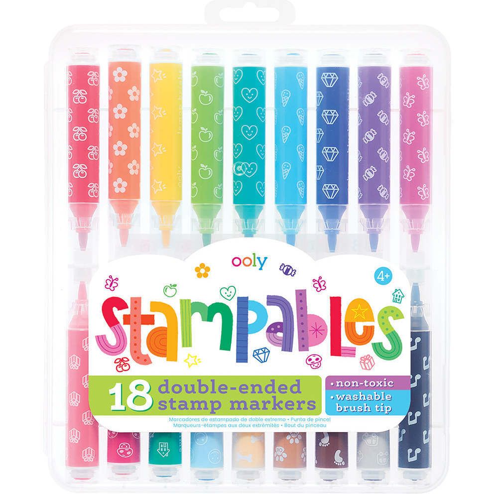 Stampables Double Ended Stamp Markers (Set of 13) | Maisonette