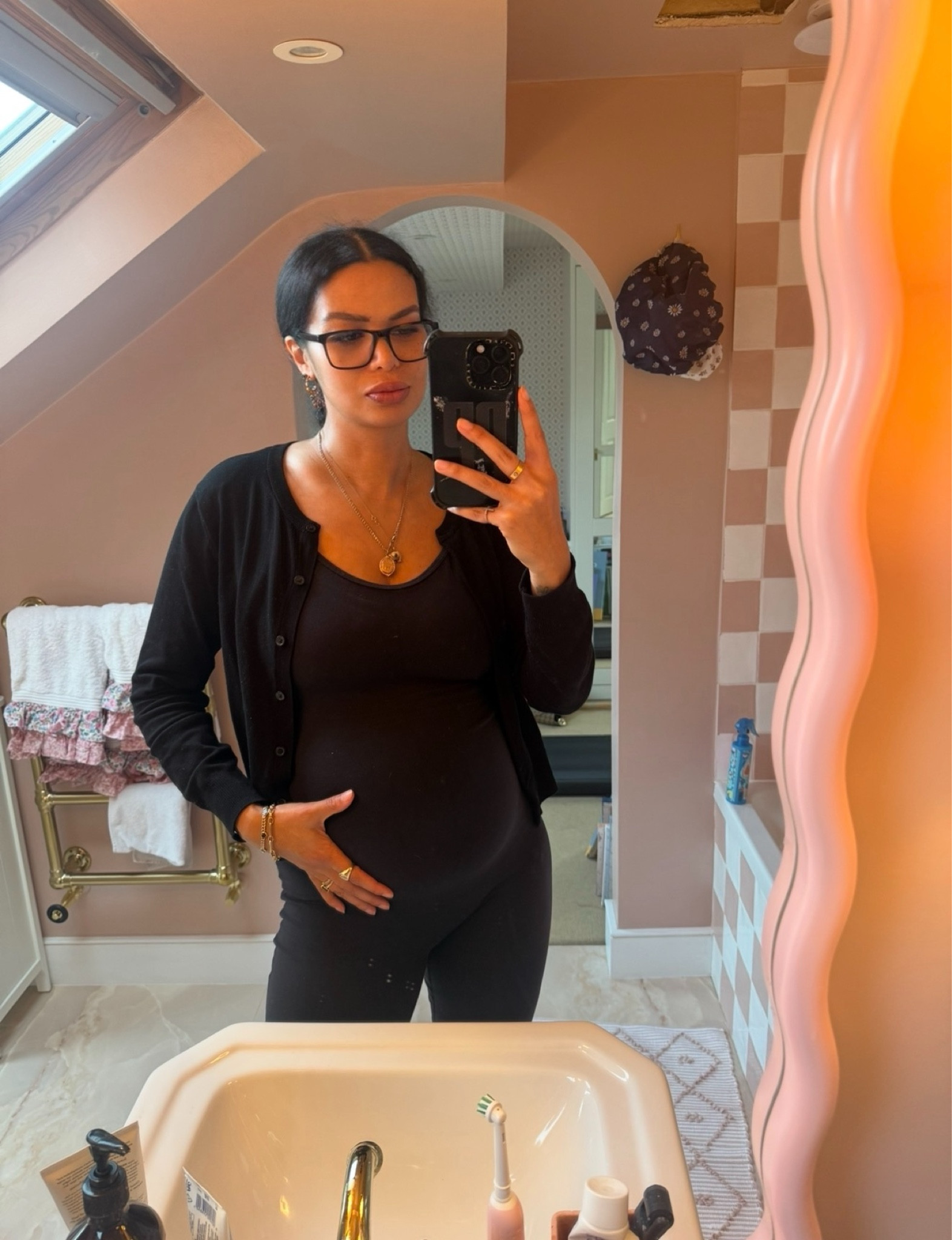 Sized up in this Alo onesie for the ultimate go to maternity outfit 

#LTKspring #LTKuk #LTKmaternity