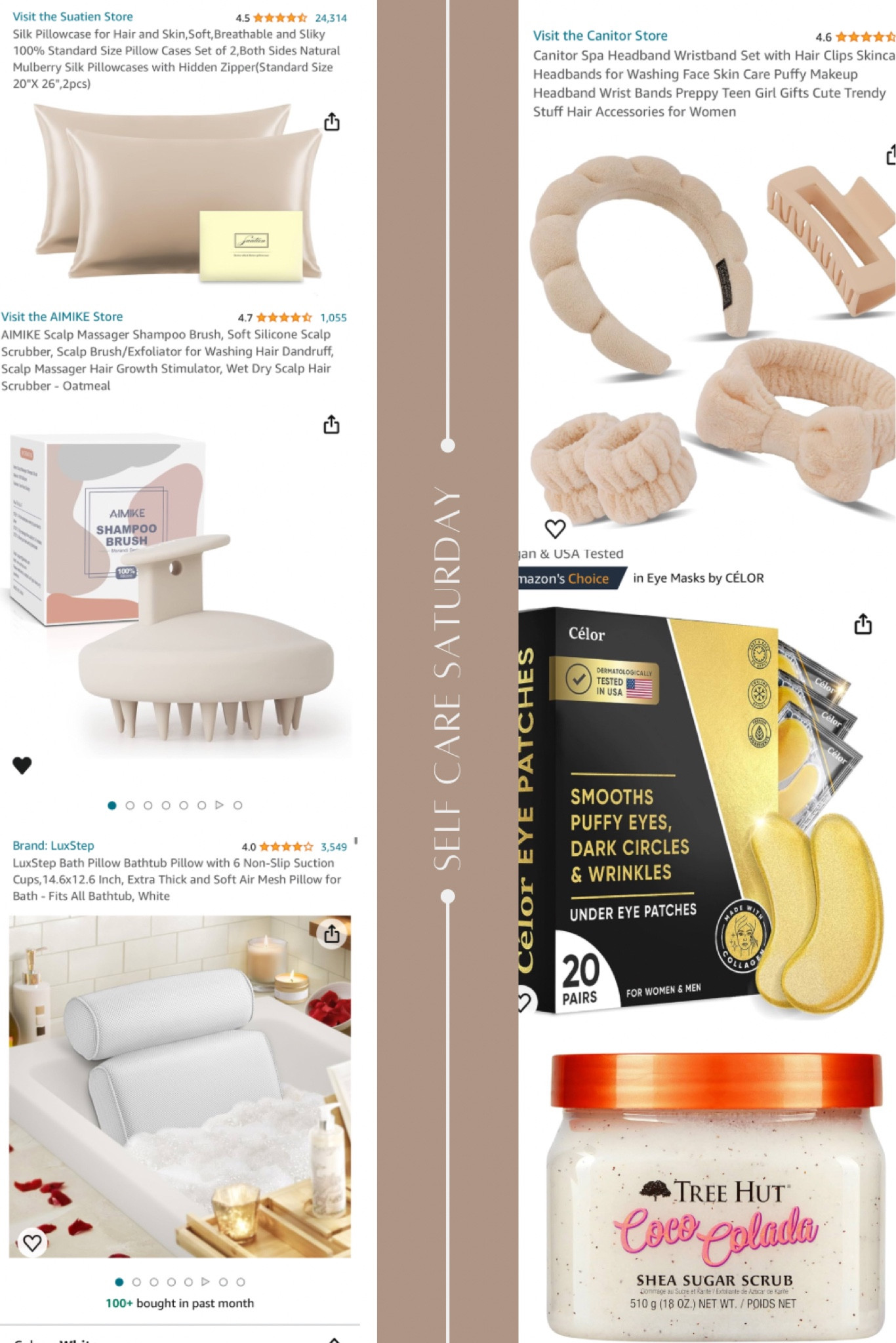 Indulging in some serious self-care vibes this Self Care Saturday during Women’s History Month! 🌸 Because I deserve every bit of it. 💪✨ #SelfCareSaturday #WomensHistoryMonth #DoYouSis #ideserveit #Amazonmusthaves

#LTKbeauty #LTKSpringSale #LTKfindsunder50