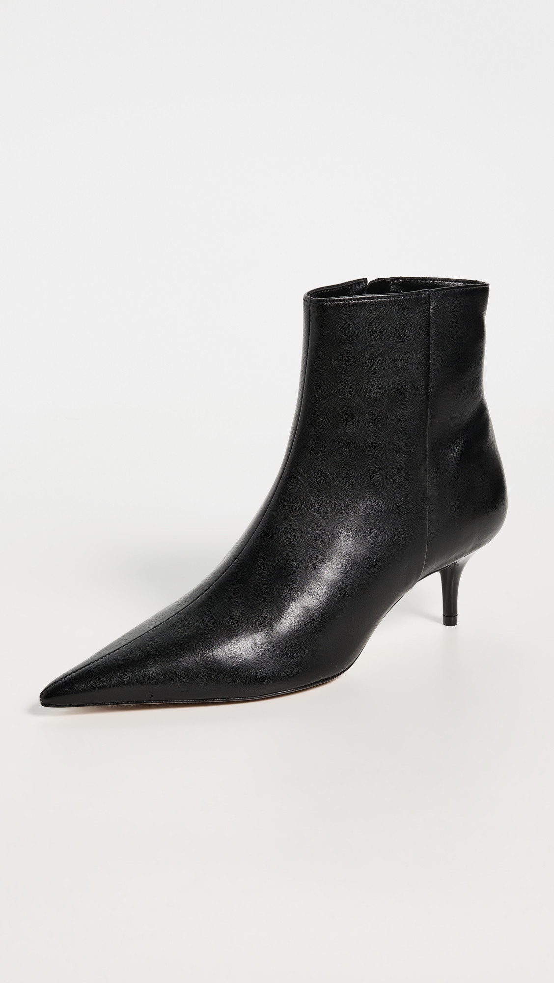 Schutz Mikki Mid Booties Black 10.5 | Shopbop