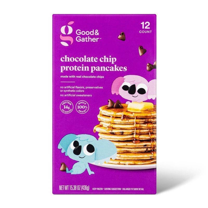 Target/Grocery/Discover Delicious‎Shop all Good & GatherChocolate Chip Frozen Protein Pancakes ... | Target