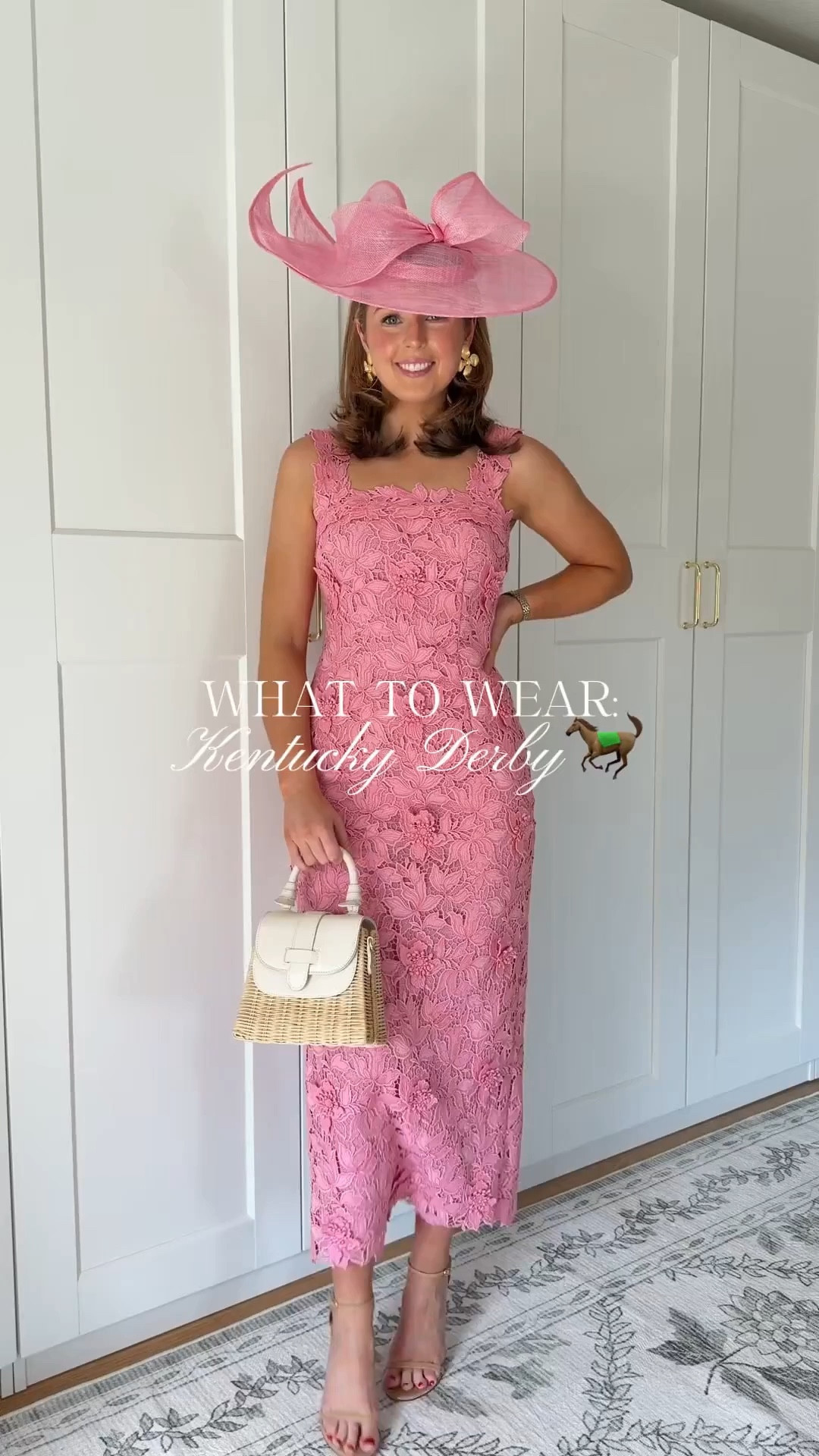 What to wear to the Kentucky Derby! 🐎💗

Wearing a S/2 in these dresses. Orange dress is from my brand martelledesign.com!