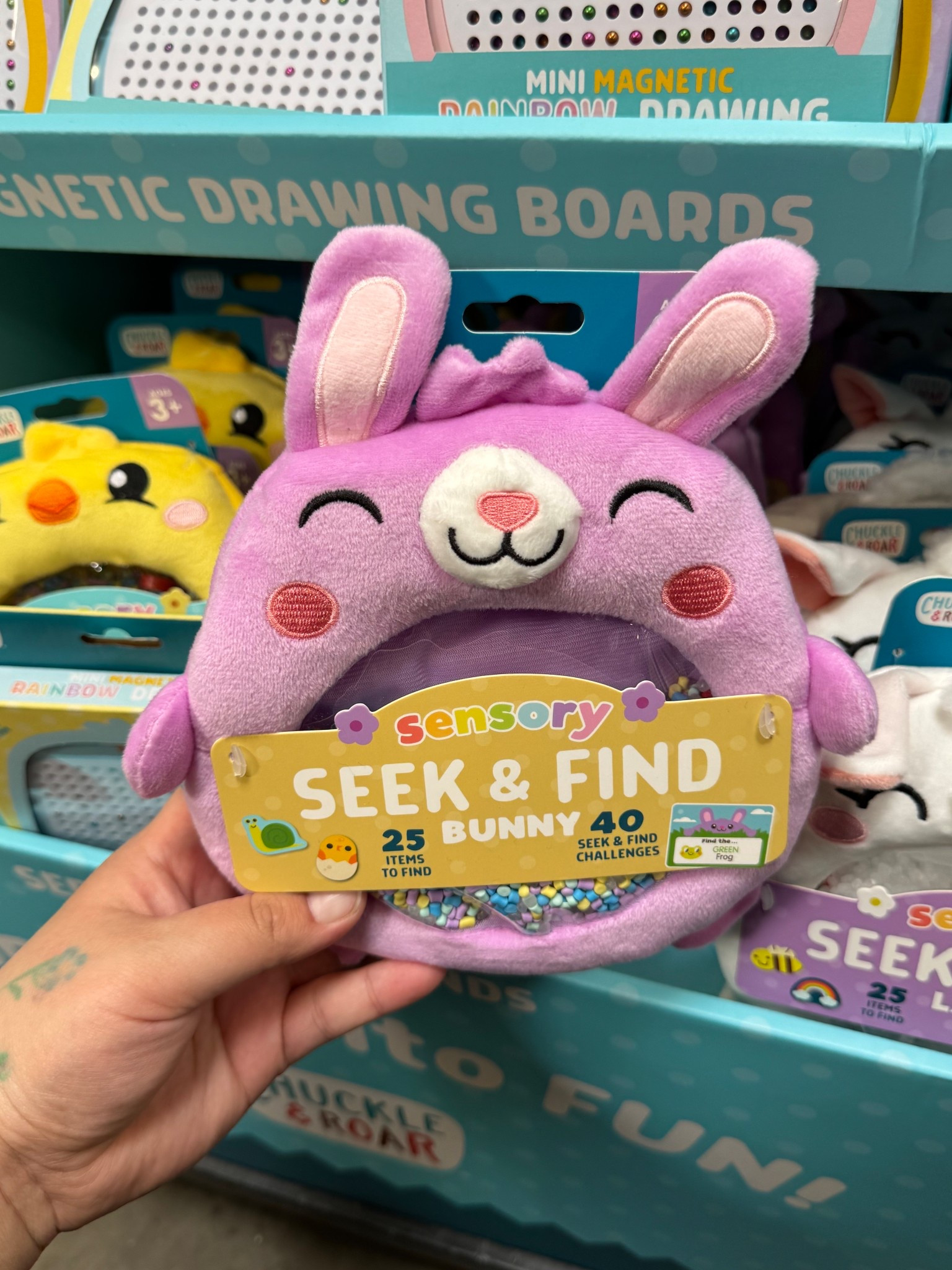 I have never seen such a cute display before! These chuckle & roar finds are a must for Easter! 🐣 #Easter #spring #Easterbasket #Easterbasketstuffers

#LTKSpringSale #LTKSeasonal #LTKmomlife