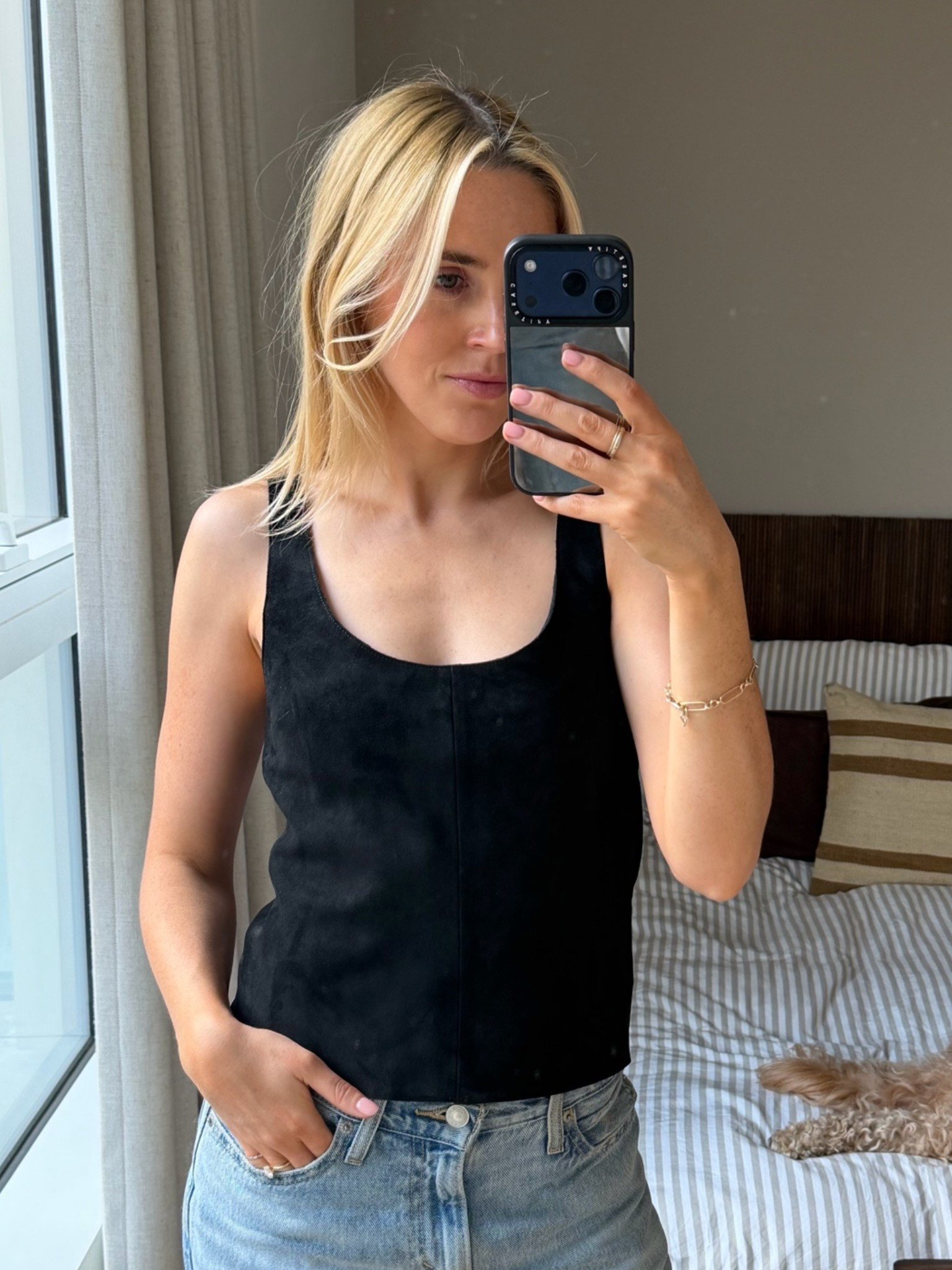 Adore this suede tank top I just bought! Wearing an XS

#LTKspring #LTKsummer
