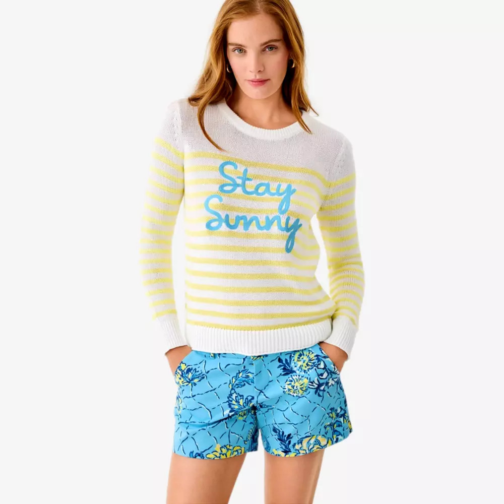 Kelsa Embroidered Women's Golf Sweater | PGA TOUR Superstore