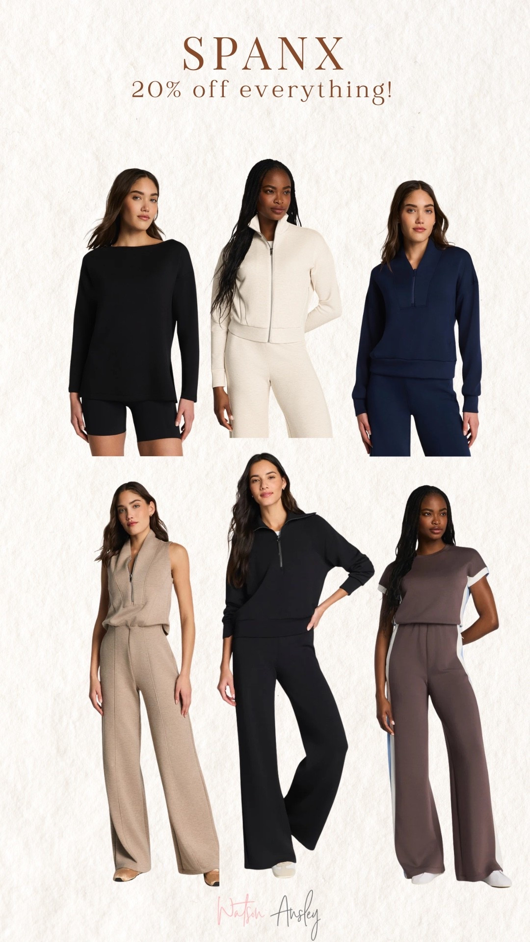 Shop 20% off Spanx today for LTK Spring Sale! Just copy the promo code below and paste at checkout!

Click here to shop!

Spanx | Lounge | loungewear | active | air essentials | buttery soft | jumpsuit | sweatpants | jacket | top | pullover | boatneck | top | tee | long sleeve | zip up | jacket | athletic | athleisure | lux | daily | mom life

 

#LTKActive #LTKSpringSale #LTKmomlife