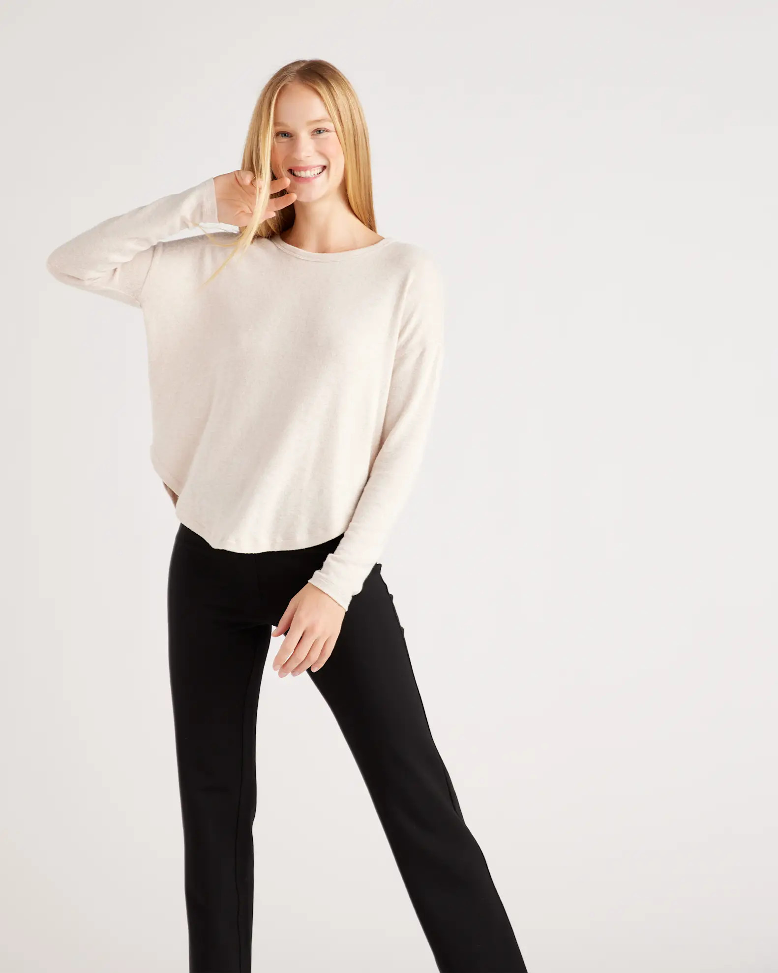 Ultra-Stretch Ponte Straight Leg Pants - Petite 28" inseam | Quince