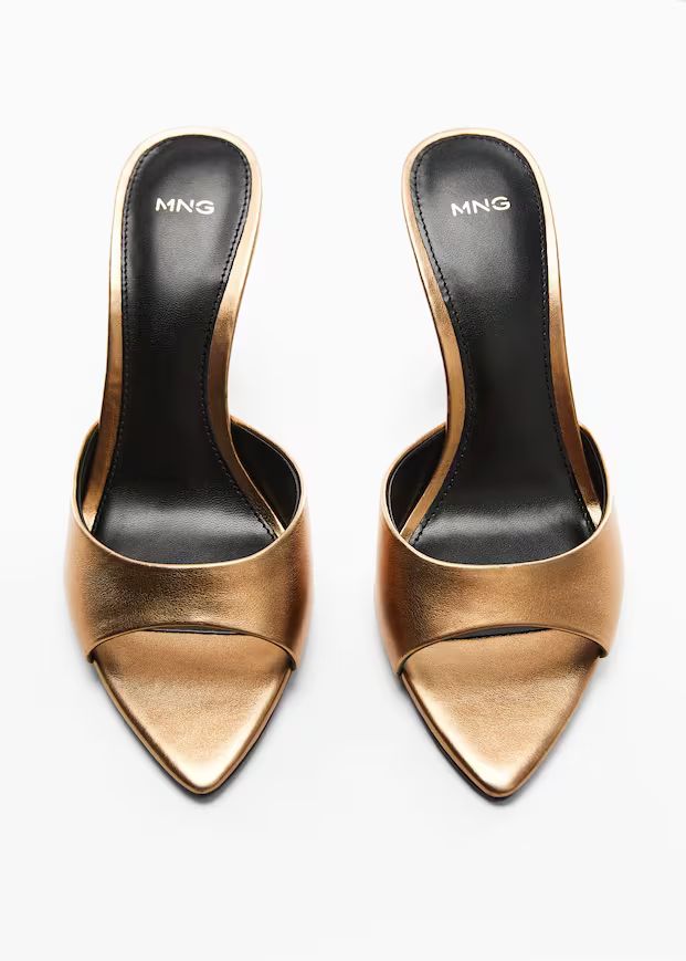 Heel non-structured sandals -  Women | Mango United Kingdom | MANGO (UK)