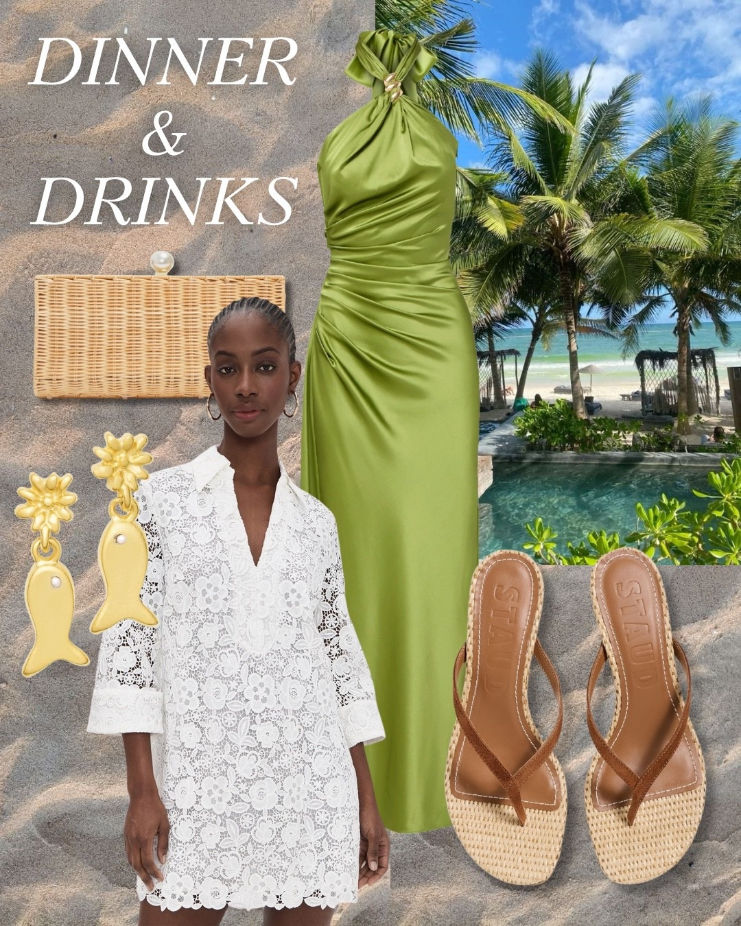 WHAT TO PACK for your next vacation - Dinner & Drinks! 🌴✨☀️

#LTKSwim #LTKootd #LTKTravel