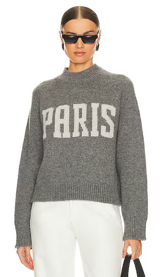 Kendrick Sweater University Paris in Charcoal | Revolve Clothing (Global)
