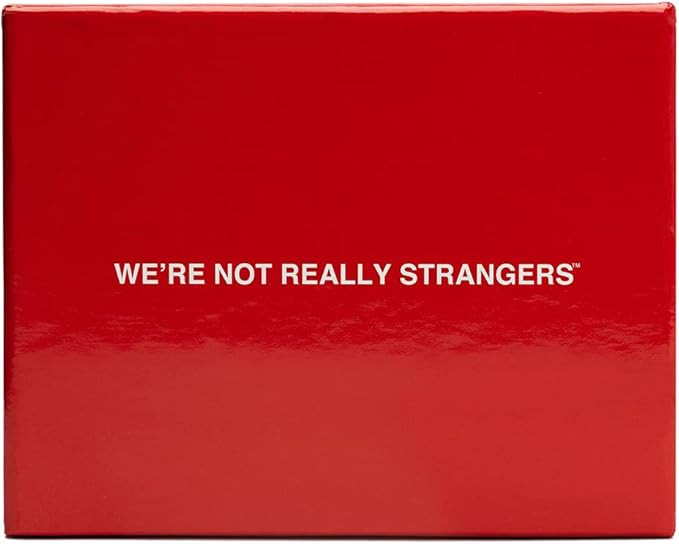 WE'RE NOT REALLY STRANGERS Card Game - Fun Family Party Games for Adults Teens & Kids Game Night,... | Amazon (US)