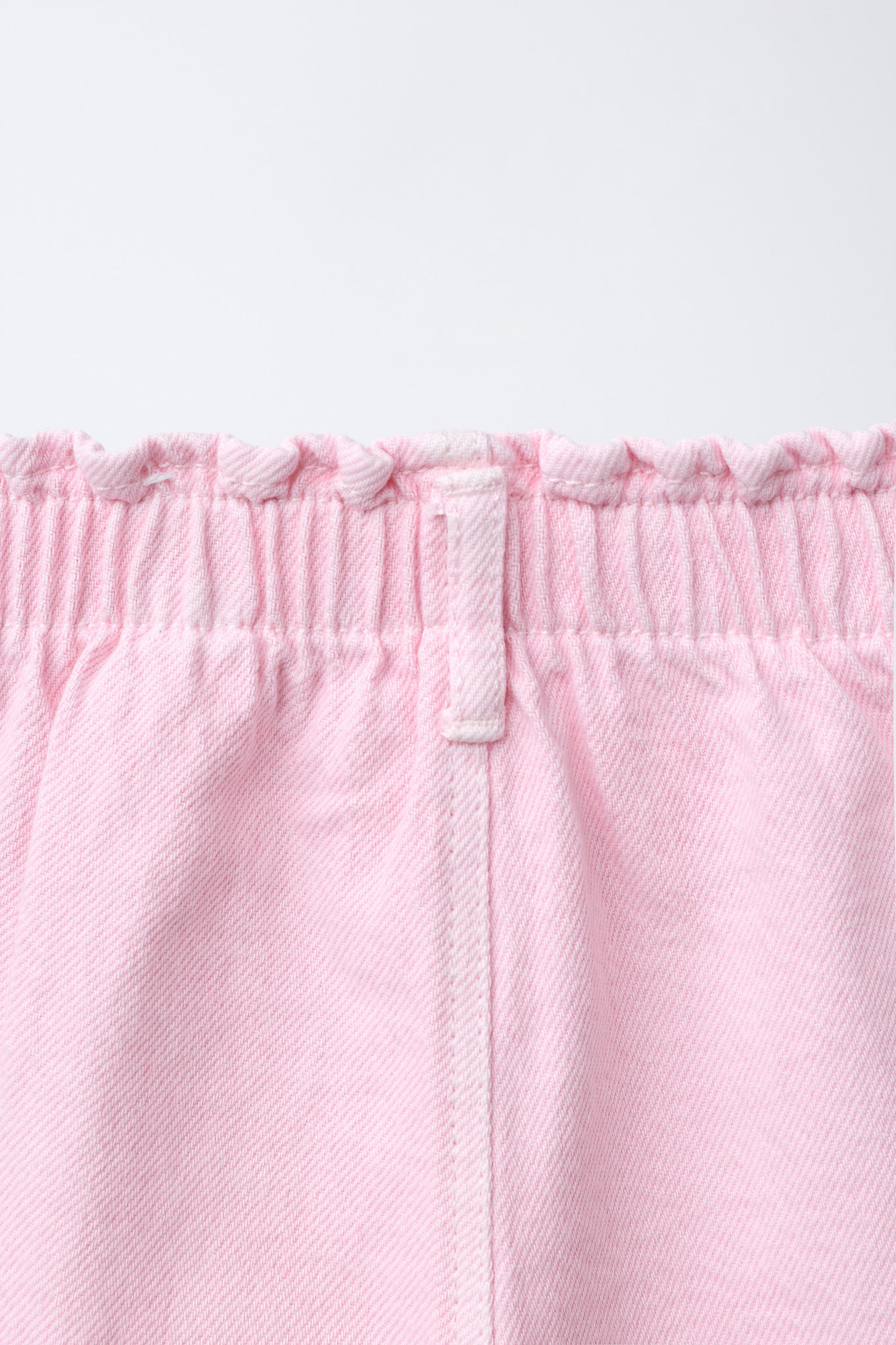 TWILL BAGGY PANTS WITH HEART POCKETS | Zara US
