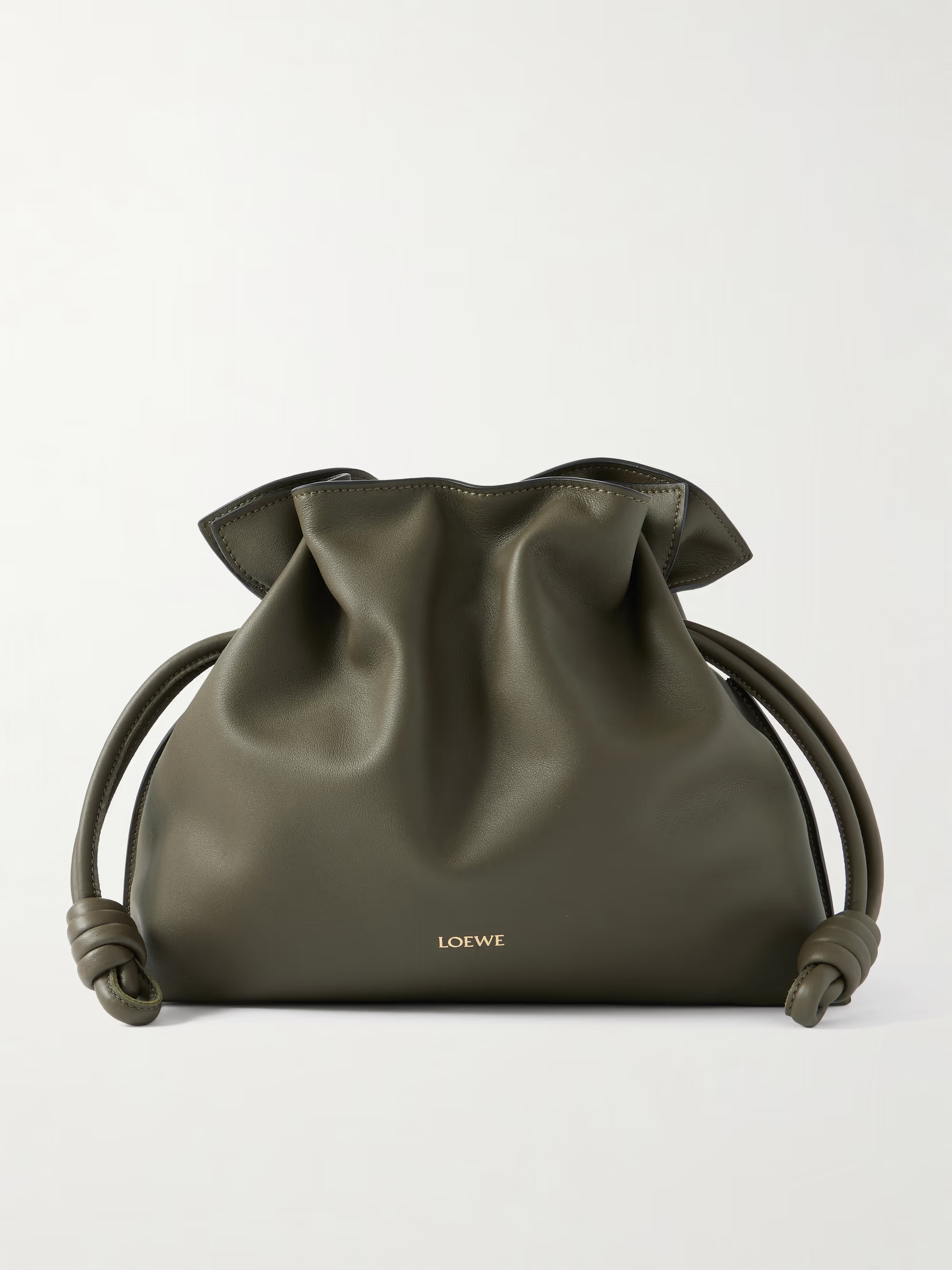 Flamenco leather clutch | NET-A-PORTER (US)