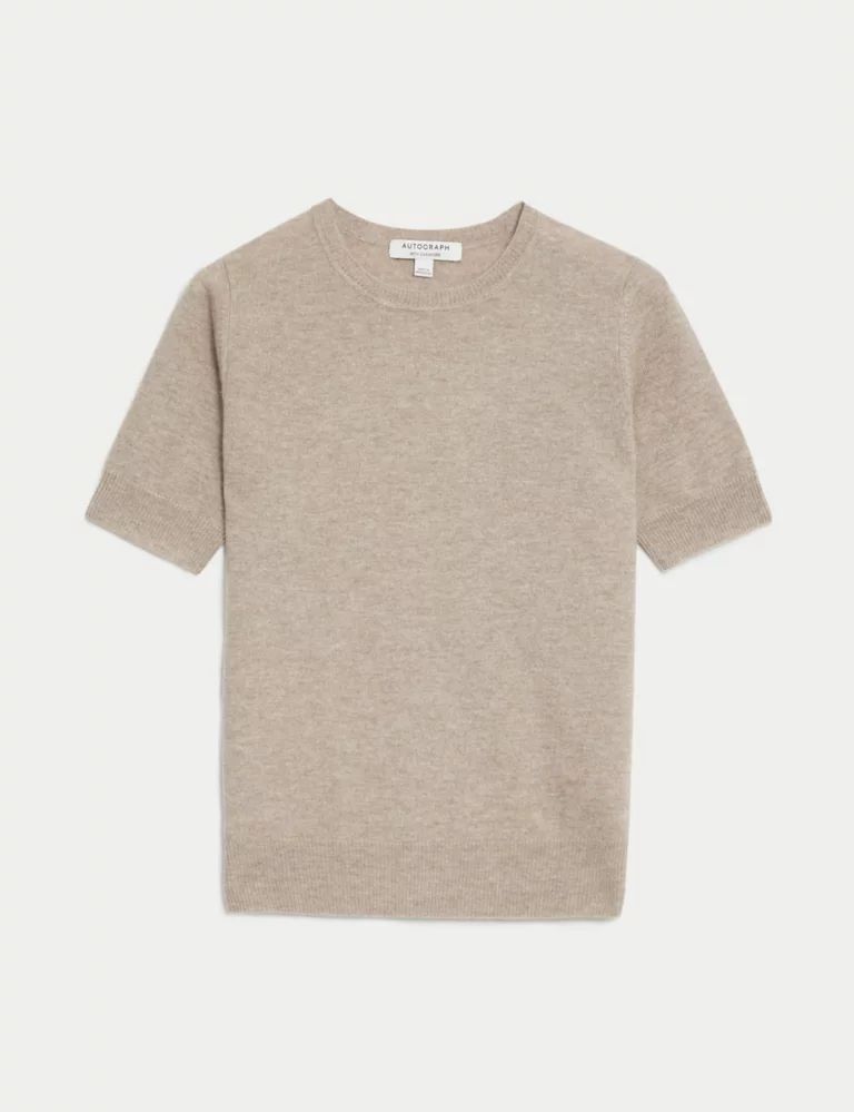 Merino Wool With Cashmere Knitted Top | Marks & Spencer (UK)
