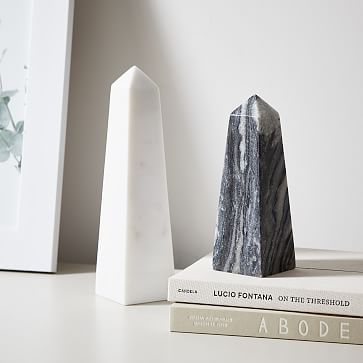 Gideon Marble Obelisks | West Elm (US)