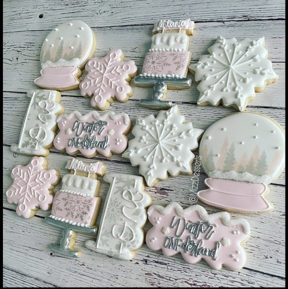 Winter Onederland Birthday Sugar Cookies - Etsy | Etsy (US)