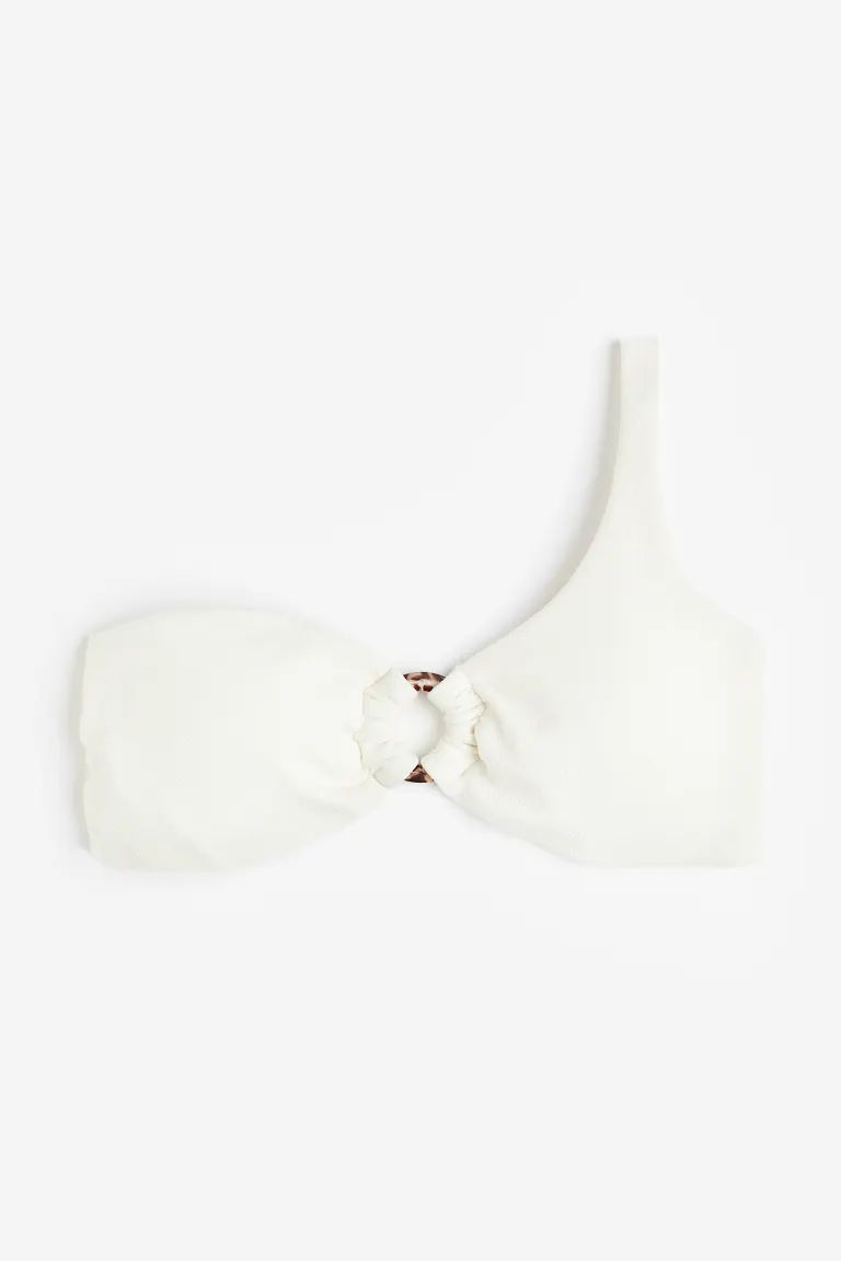 Padded One-shoulder Bikini Top | H&M (US + CA)