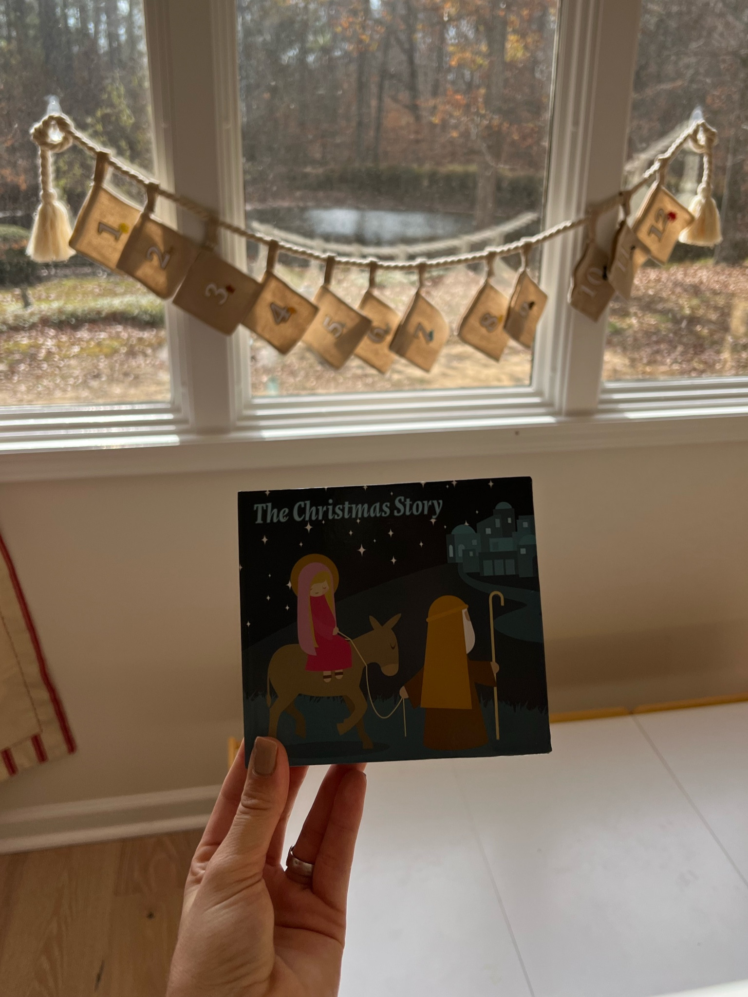 Advent calendar. Kids advent calendar  