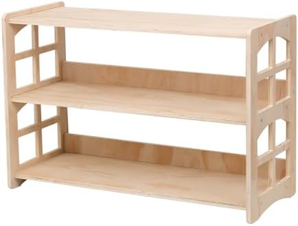 Montessori Bookshelf Toy Shelf Kids Storage Organizer for Toys Book Shelves for Kids Room Sturdy ... | Amazon (US)