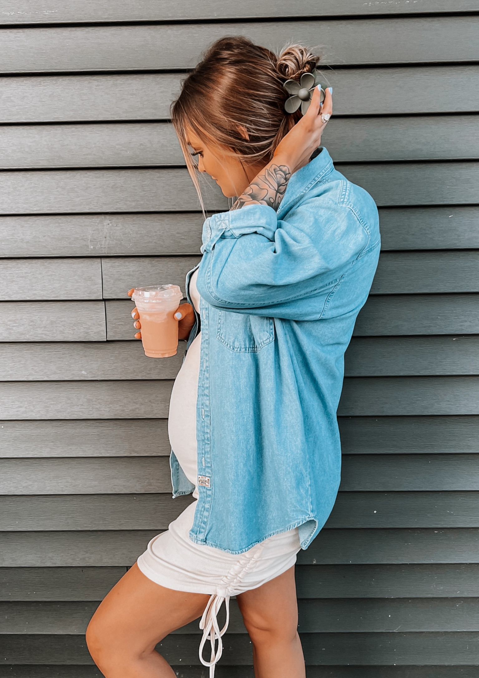 Love this bump friendly outfit!! 

#LTKBump #LTKMidsize #LTKSaleAlert