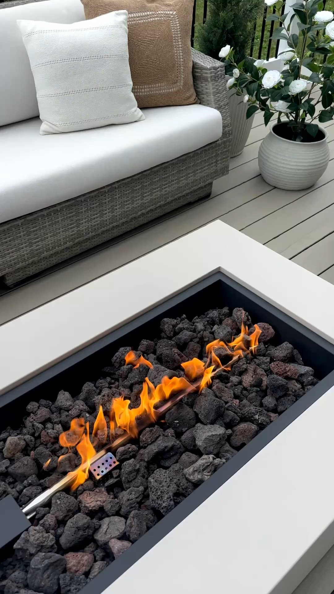 #ad Fire pit season is officially here! This fire pit table is perfect for cozy summer nights. @Wayfair 
#wayfairpartner #wayfair #wishyouwerehere #outdoor #firepit #firepittable

#LTKHome #LTKSeasonal