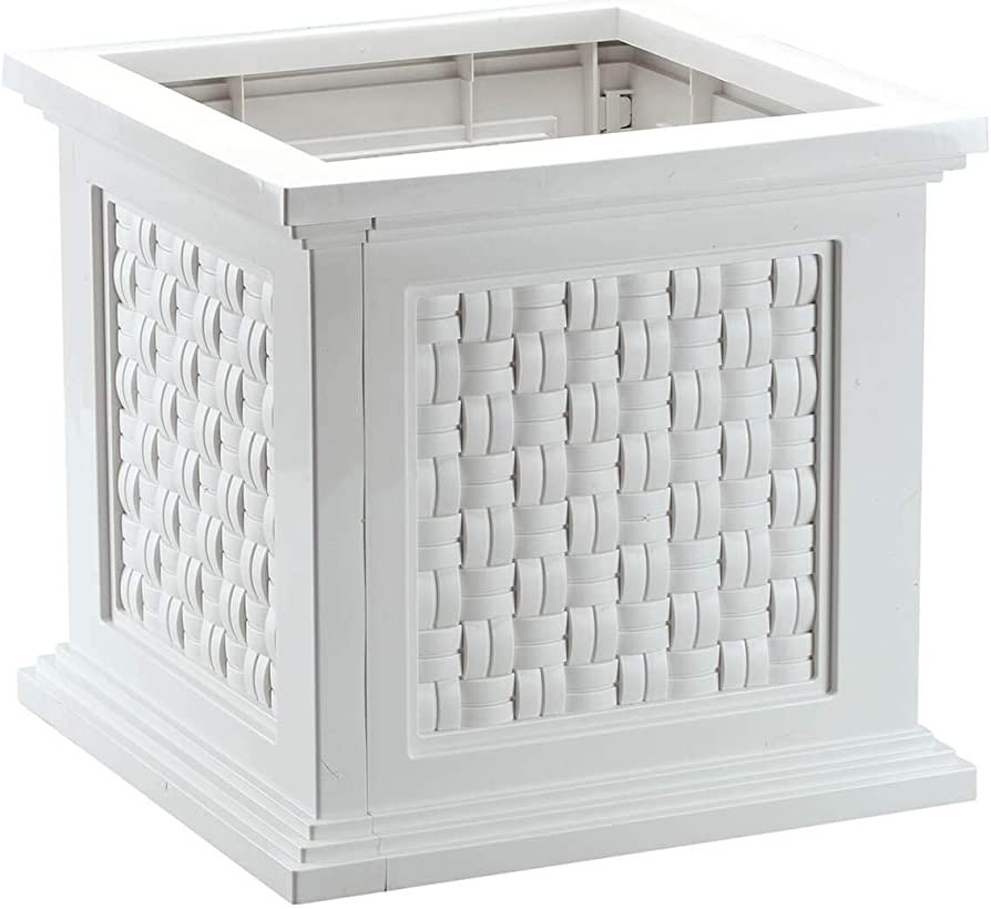Fox Valley Traders Rattan-Style Planter Box | Amazon (US)