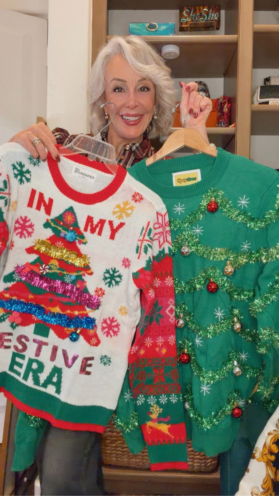 Ugly sweater for him and for her. 
Budget friendly, so have some fun!! Great for couples, friends and families. 
Under $20 Under $30

#LTKFindsUnder50 #LTKOver40 #LTKHoliday