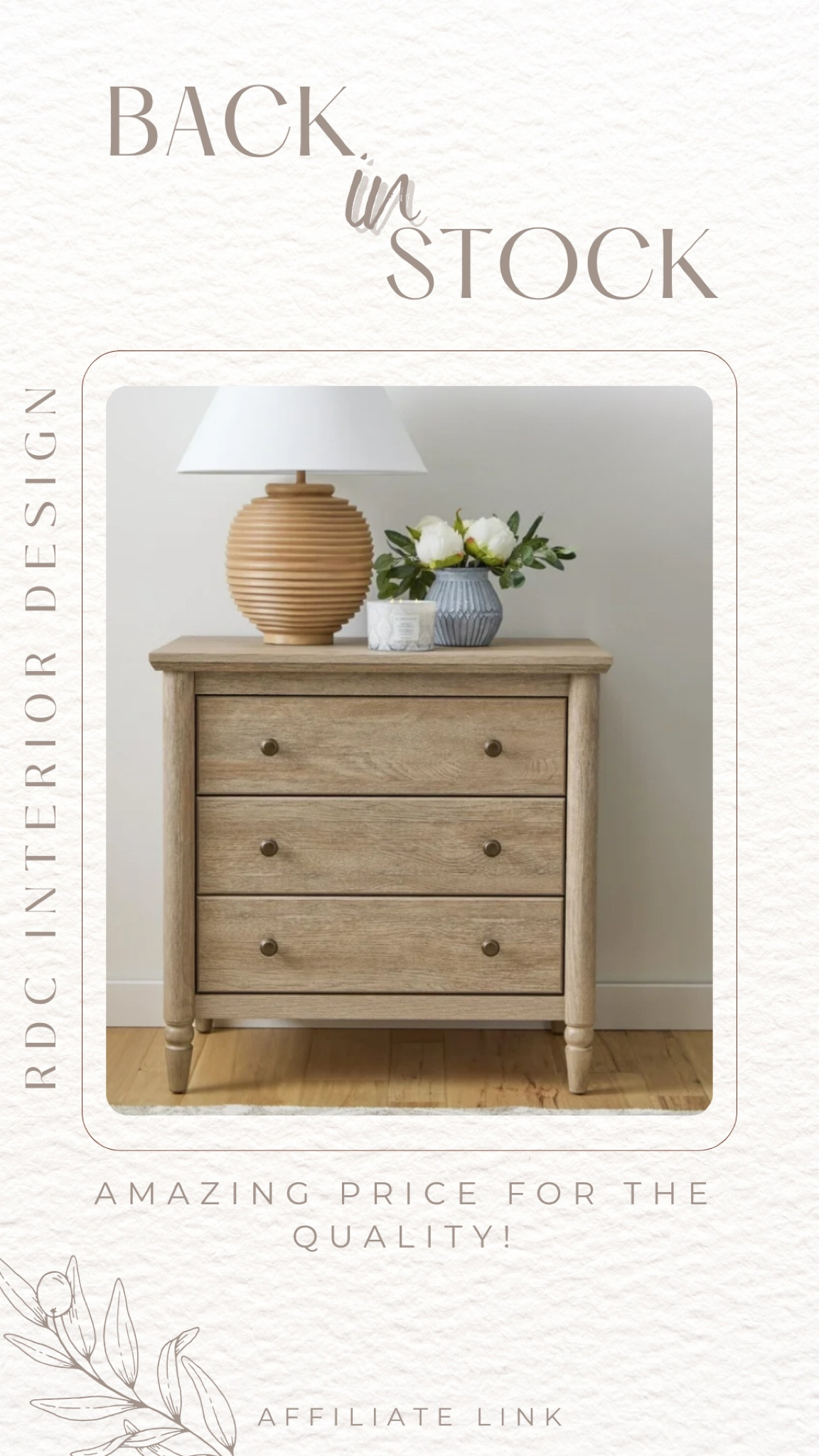 Back in stock! Great designer dupe for an incredible price! 

Bedroom furniture / affordable nightstands

#LTKGiftGuide #LTKHome