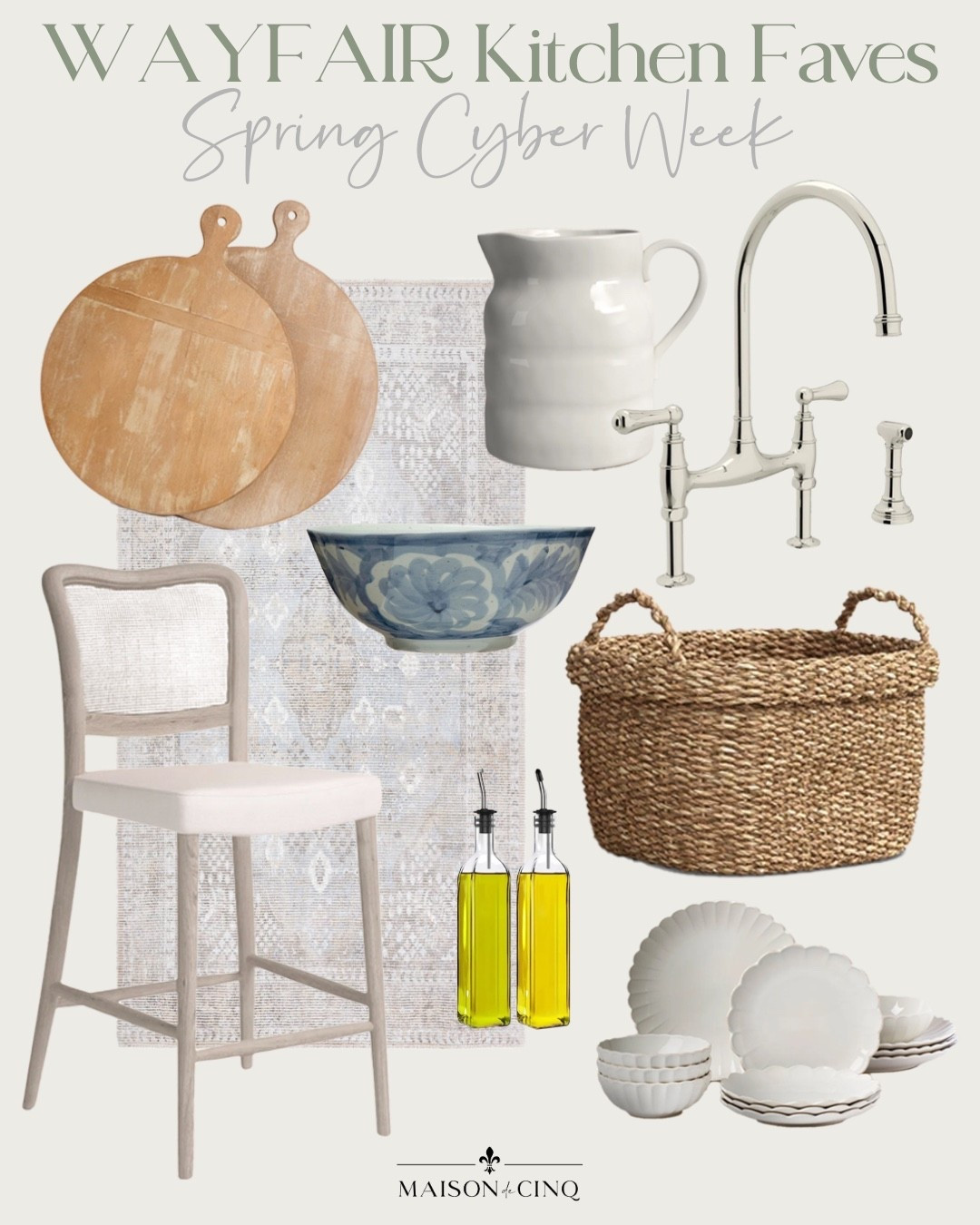 All the finds I have in the new kitchen from Wayfair! And most are on sale right now!

Home decor, kitchen decor, counter stool, runner, tabletop

#LTKSaleAlert #LTKHome