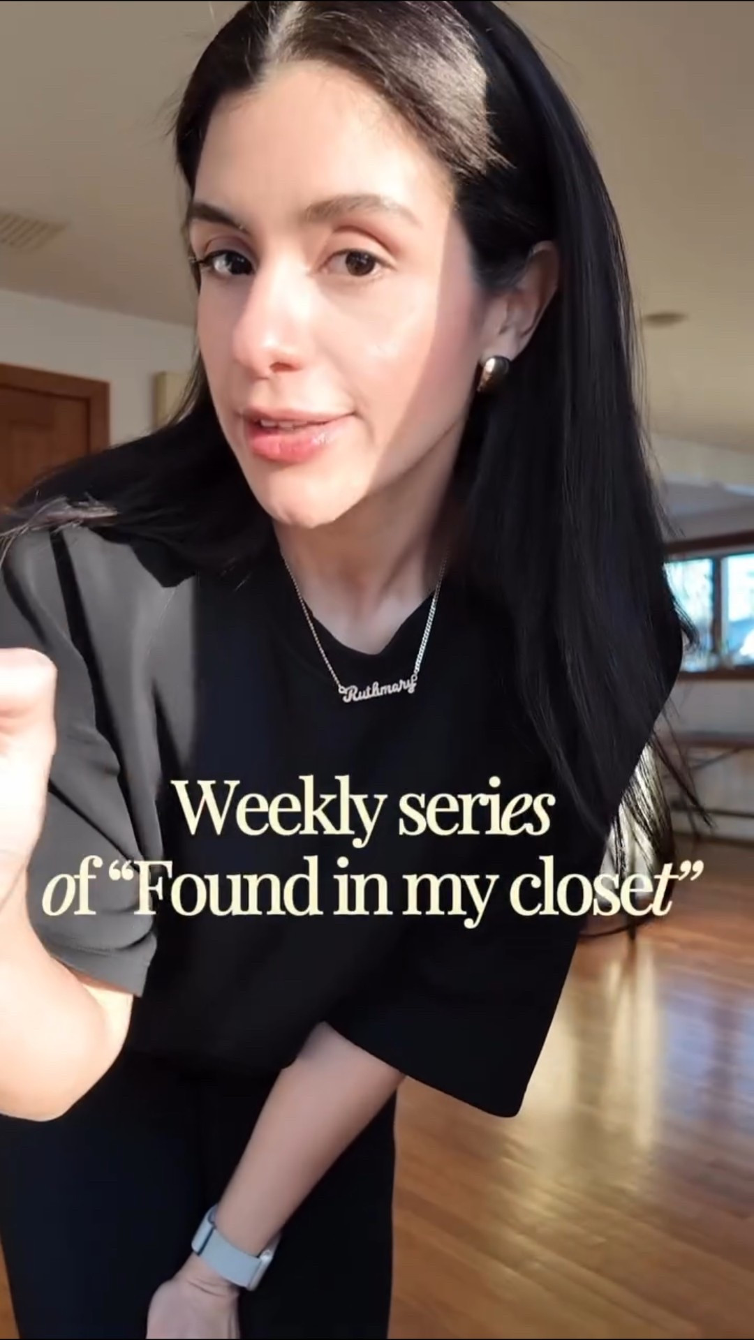 Found in My Closet 🤍
Styling pieces I already own and forgot I had.
New episode every week—follow so you don’t miss it.

With a chaotic house we are still making it happen.

Today’s line up:
@spanx air essentials pants and top
@asos Purse 
@prada Linea Rossa Sock Sneakers
@sojosvision sunnies

#explore #style #asos #spanx #prada