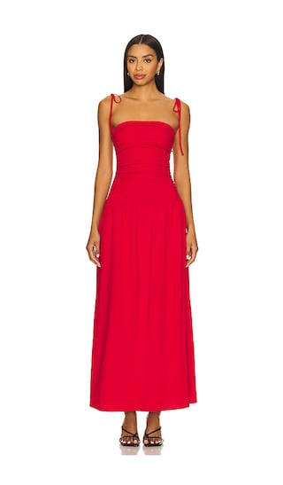 Orelia Maxi Dress in Red Maxi Dress | red dress outfit | red dress inspo | red dress look | Revolve Clothing (Global)