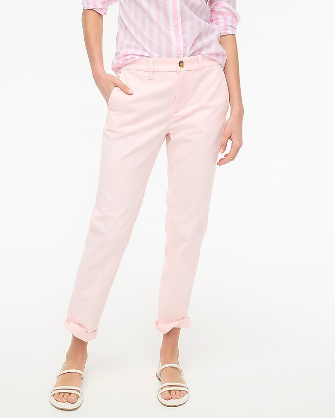 High-rise girlfriend chino pant | J.Crew Factory