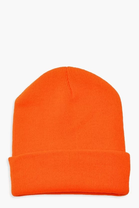 Basic Knitted Beanie | Boohoo.com (US & CA)