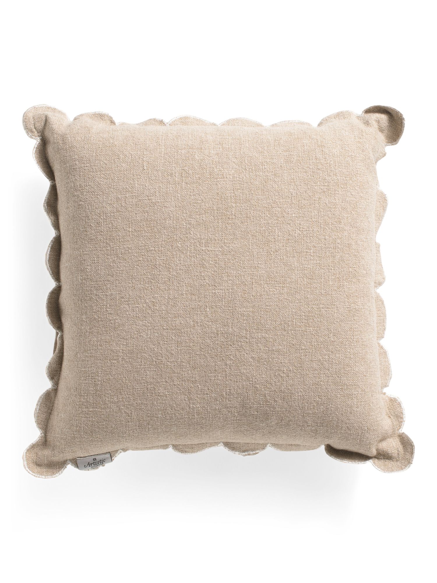 2pk 20x20 Textured Pillows With Scalloped Edges | TJ Maxx