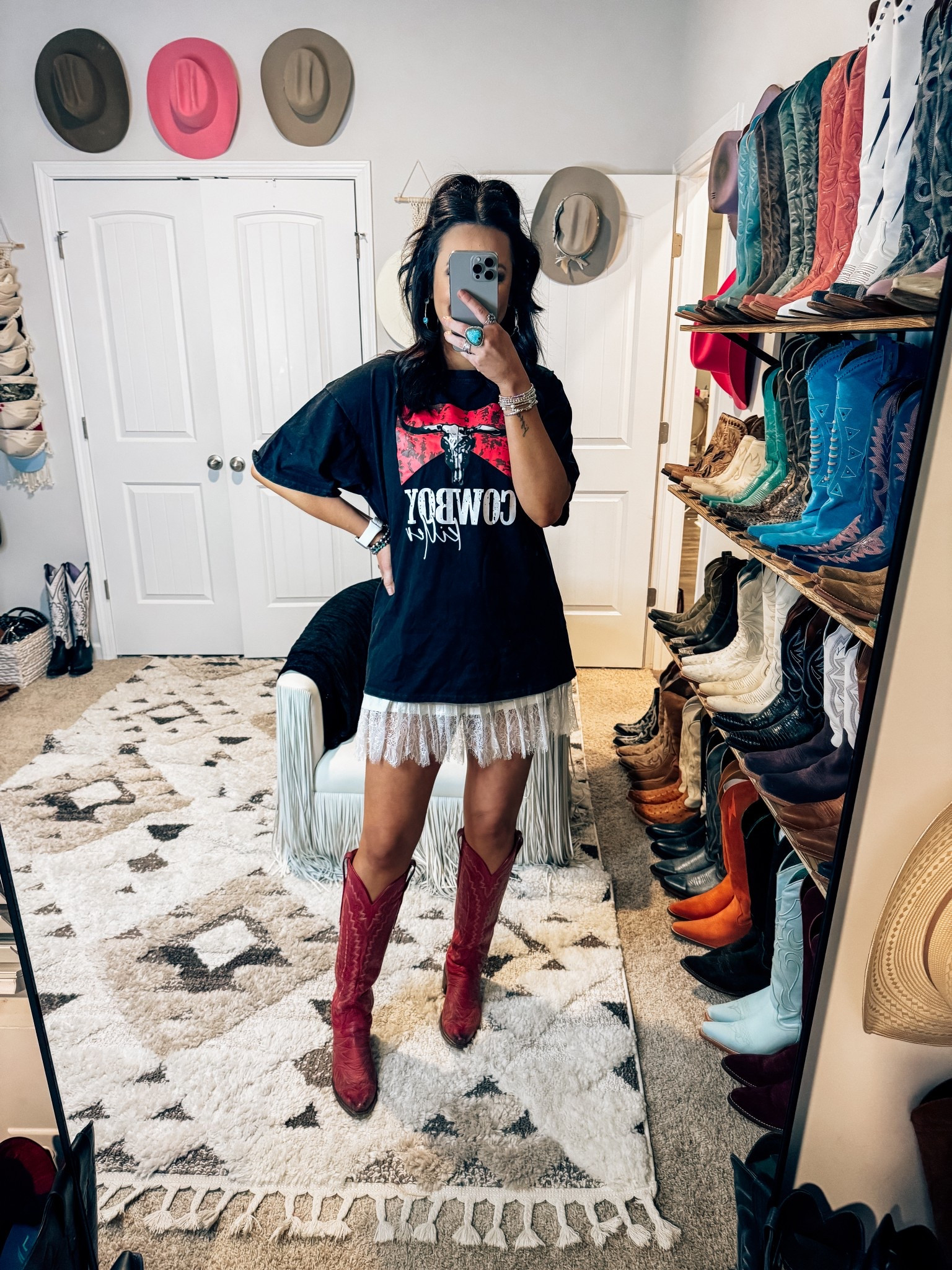 Country concert outfit - Amazon fashion - boots - summer spring - skirt - how to style graphic tee shirt - Nashville - rodeo - western 

#LTKFindsUnder100 #LTKStyleTip #LTKFindsUnder50